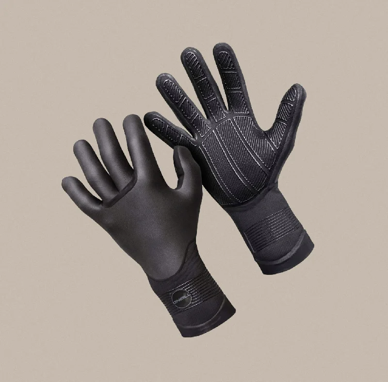 surf clothing for professional surfers-O'Neill Psycho Tech 5MM Gloves