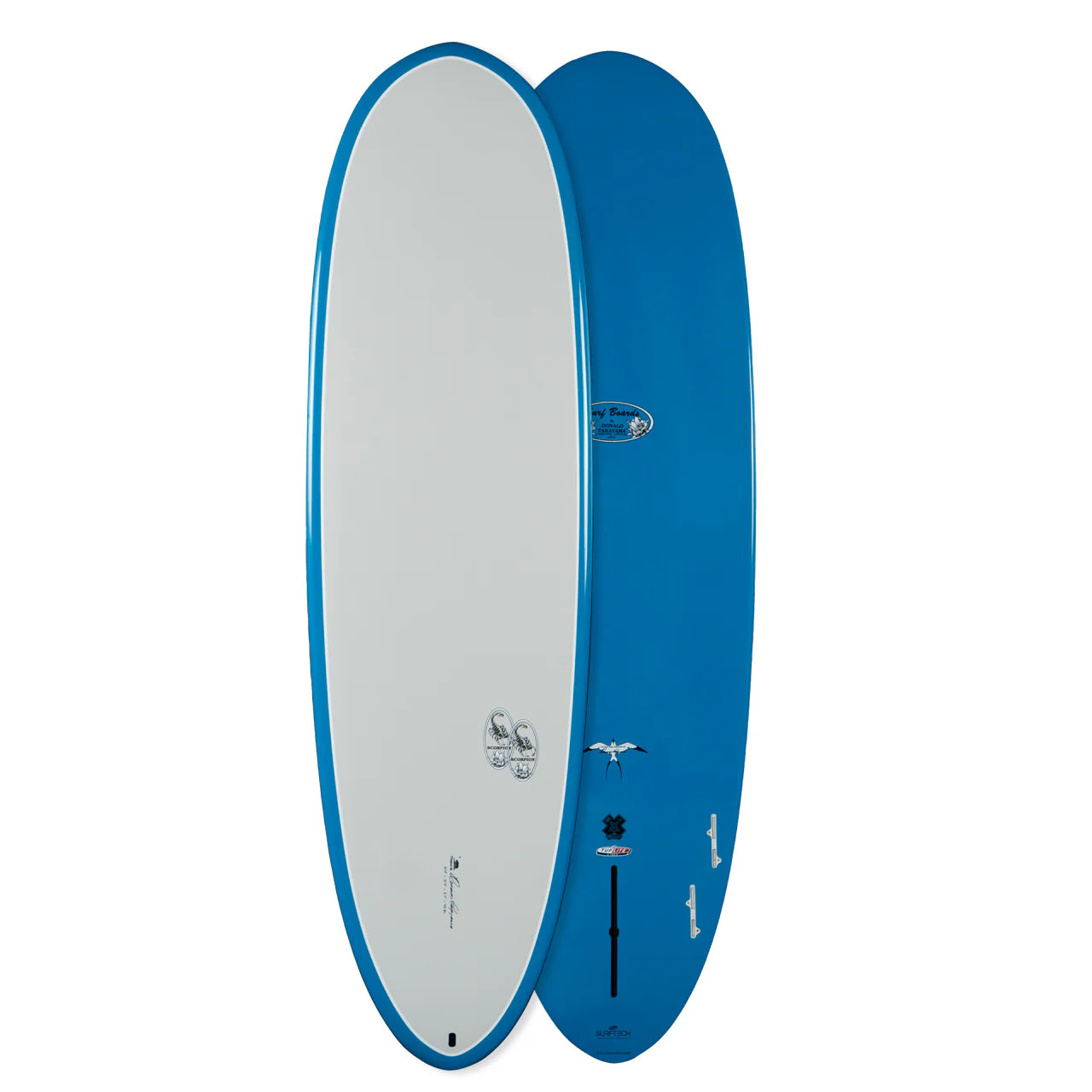 surfboards for smooth rides in hollow waves-Surftech Takayama Scorpion 2 Softop