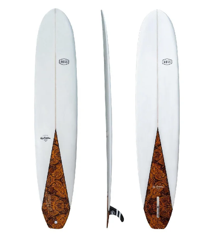 surfboards with extra float for easier paddling-Re-evolution By Beau Young Longboard - White