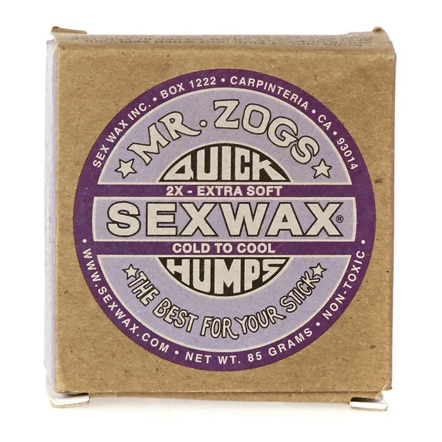 surf clothing for performance during intense waves-Sex Wax Quick Humps Surf Wax (Cold-Cool)