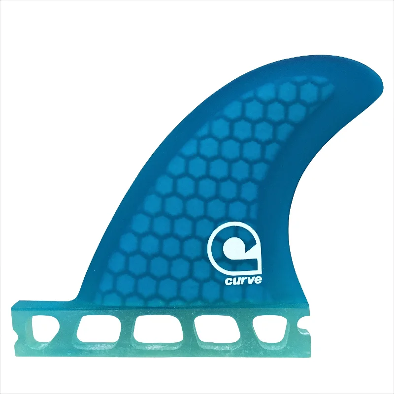 surfboard fins for deeper, more controlled bottom turns-Surfboard Fins Side Bites GL Single Tab - HEXCORE