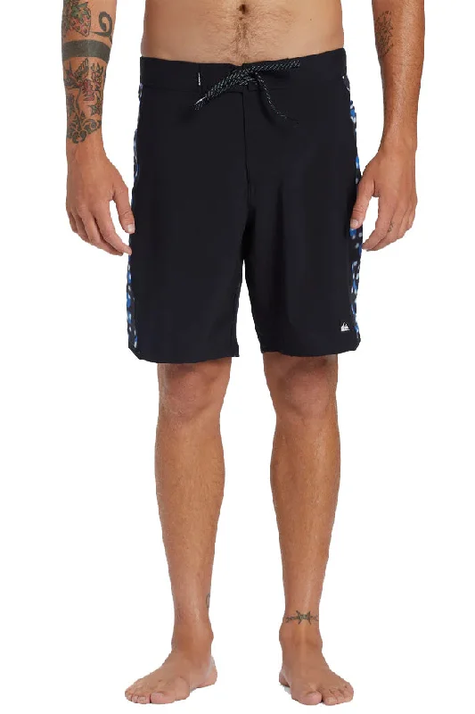 surf clothing with built-in water resistance-Quiksilver Surfsilk Arch 19" Boardshorts - Black