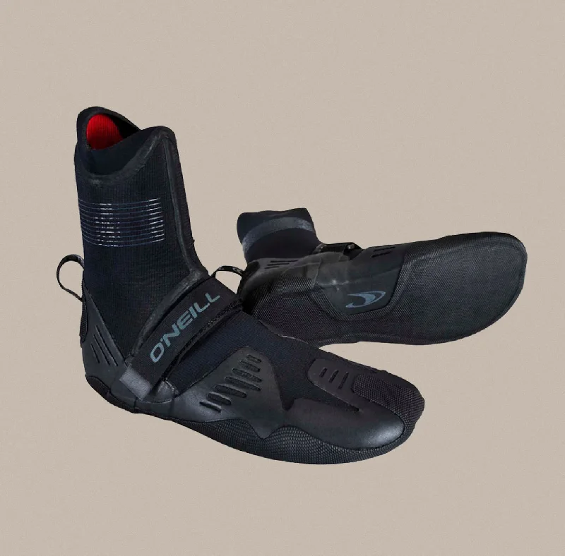 surf clothing with stylish, modern designs-O'Neill Psycho Tech 5MM Round Toe Boot