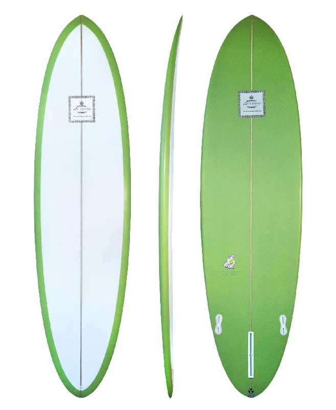 surfboards with smooth contouring for easy handling-DIVERSE ' BACON AND EGGS' SURFBOARD