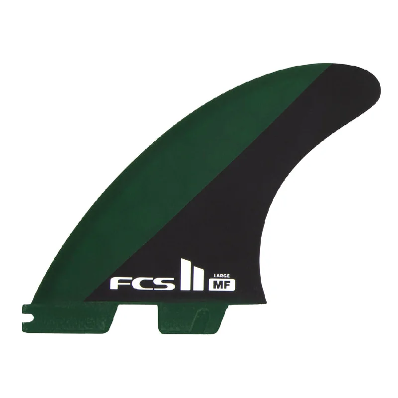 surfboard fins for quick turns and sharp cuts-FCS II MF PC Tri Set Mick Fanning