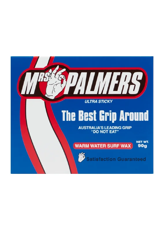 surfboards for improved stability-Mrs Palmers Surfboard Wax WARM