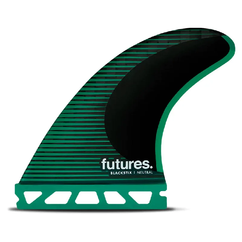 surfboard fins for high-performance surfboards-Futures Fins F6 Blackstix Tri Fin Set - Medium