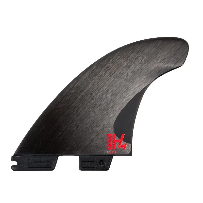 surfboard fins with variable flex for different surf conditions-H4 Tri Fins