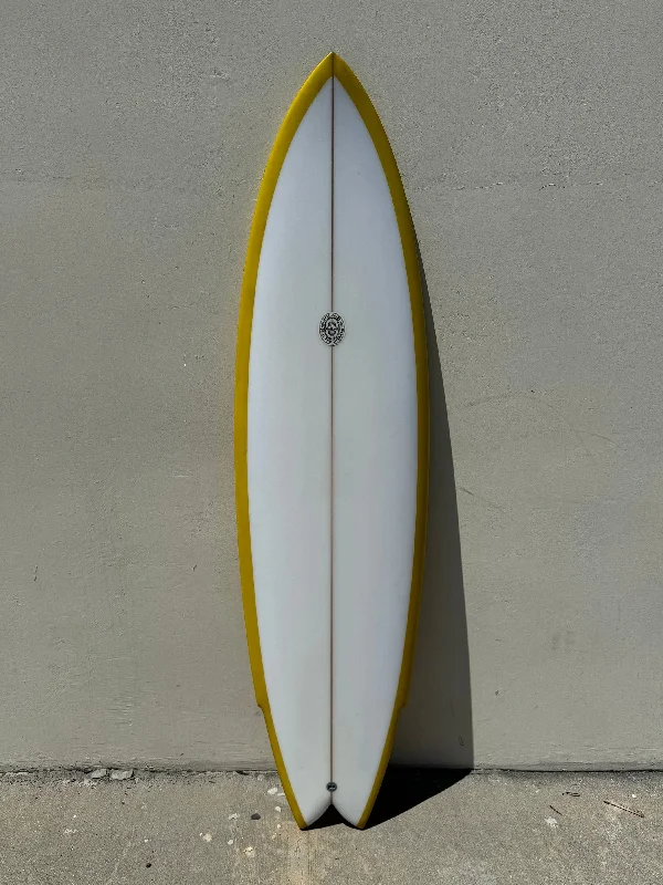 surfboards for faster paddle power-Neal Purchase Jnr | 6’10" Duoza Sunshine Surfboard