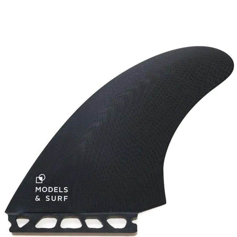 surfboard fins with larger surface area for stability-Keel Twin Fins - The Whale - Twin Fins / Fibreglass