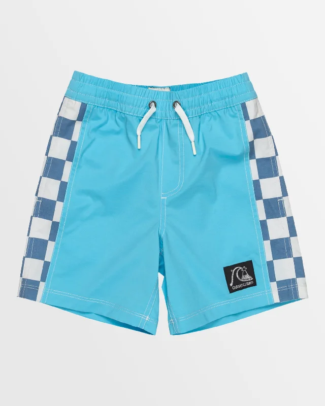 surf clothing with high-tech, quick-dry materials-Boys 2-7 Original Arch 13" Swim Shorts