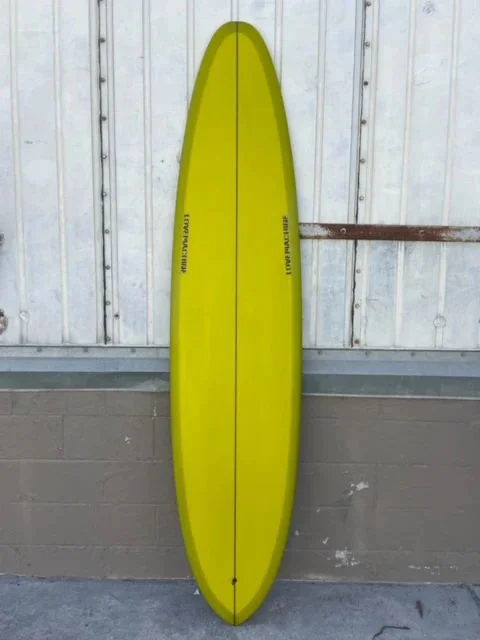 surfboards with optimized rocker profiles-LOVE MACHINE | 8'0" V-BOWLS GREEN SURFBOARD