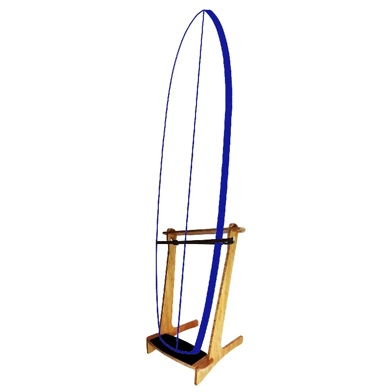 surfboards for paddling power-Vertical Paddleboard Stand | Surfboard Rack | Freestanding Indoor SUP Display