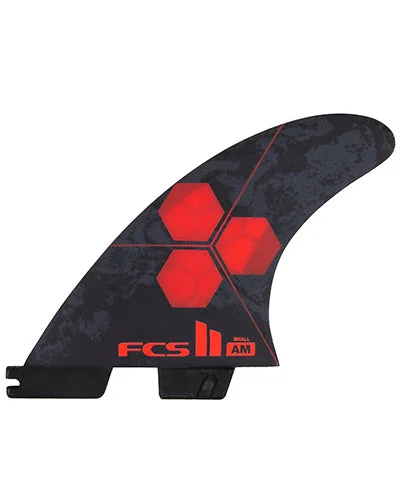 surfboard fins with flexible tips for high-performance turns-FCS II Al Merrick Tri Set