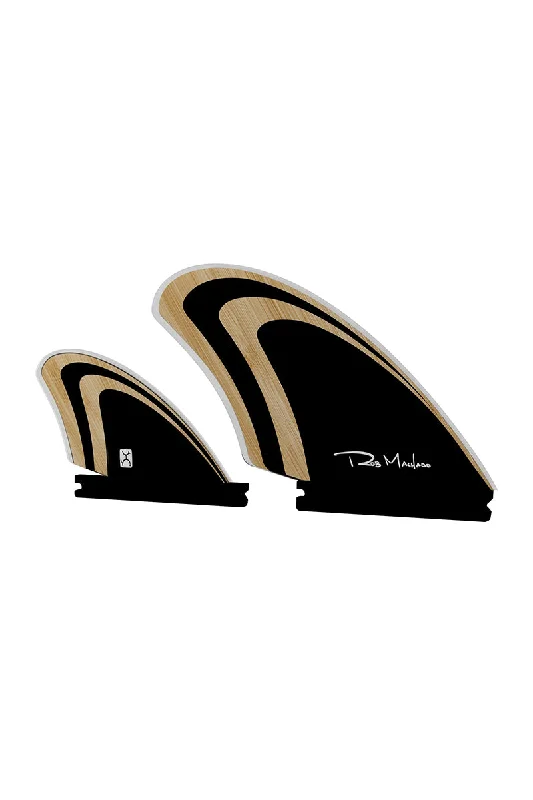 surfboard fins for balanced and stable rides-Machado Seaside Quad Fin - Single Tab