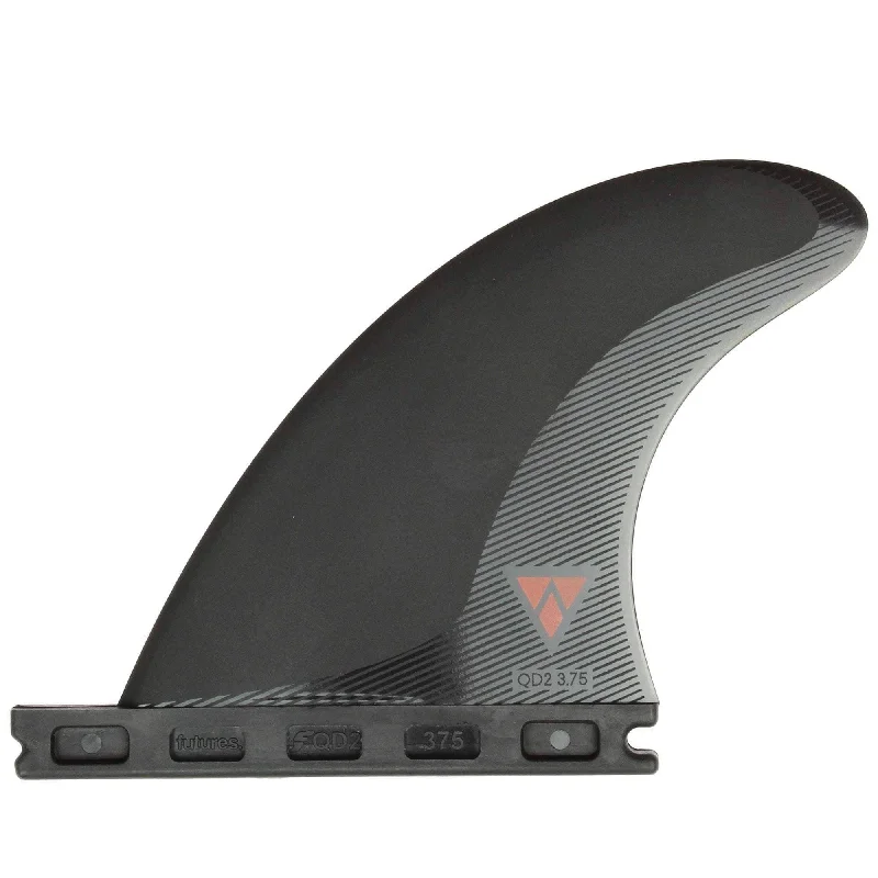 surfboard fins for all-weather surf conditions-Futures Alpha 3.75 Quad Rear Surfboard Fins