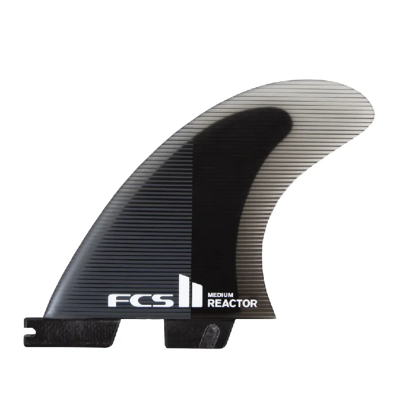 surfboard fins for perfecting turns-FCS II REACTOR PC TRI FIN