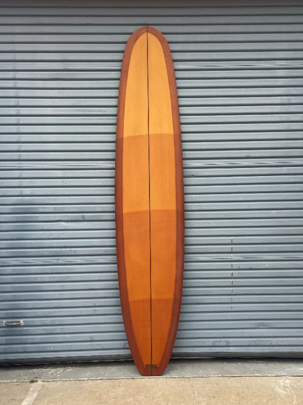 surfboards with adjustable fins for versatility-Kris Hall | 9'4" Daily Cup Caramel Fade Longboard