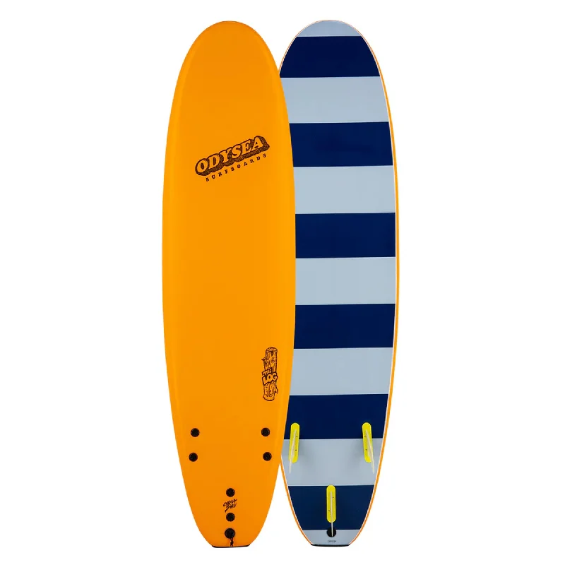 surfboards for maximum performance in all conditions-Catch Surf Odysea Log 7'0 Soft Surfboard - Pilsner