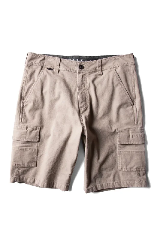 surf clothing with secure fit for active surfers-Vissla Padre Cargo Eco 20" Walk Short - Khaki