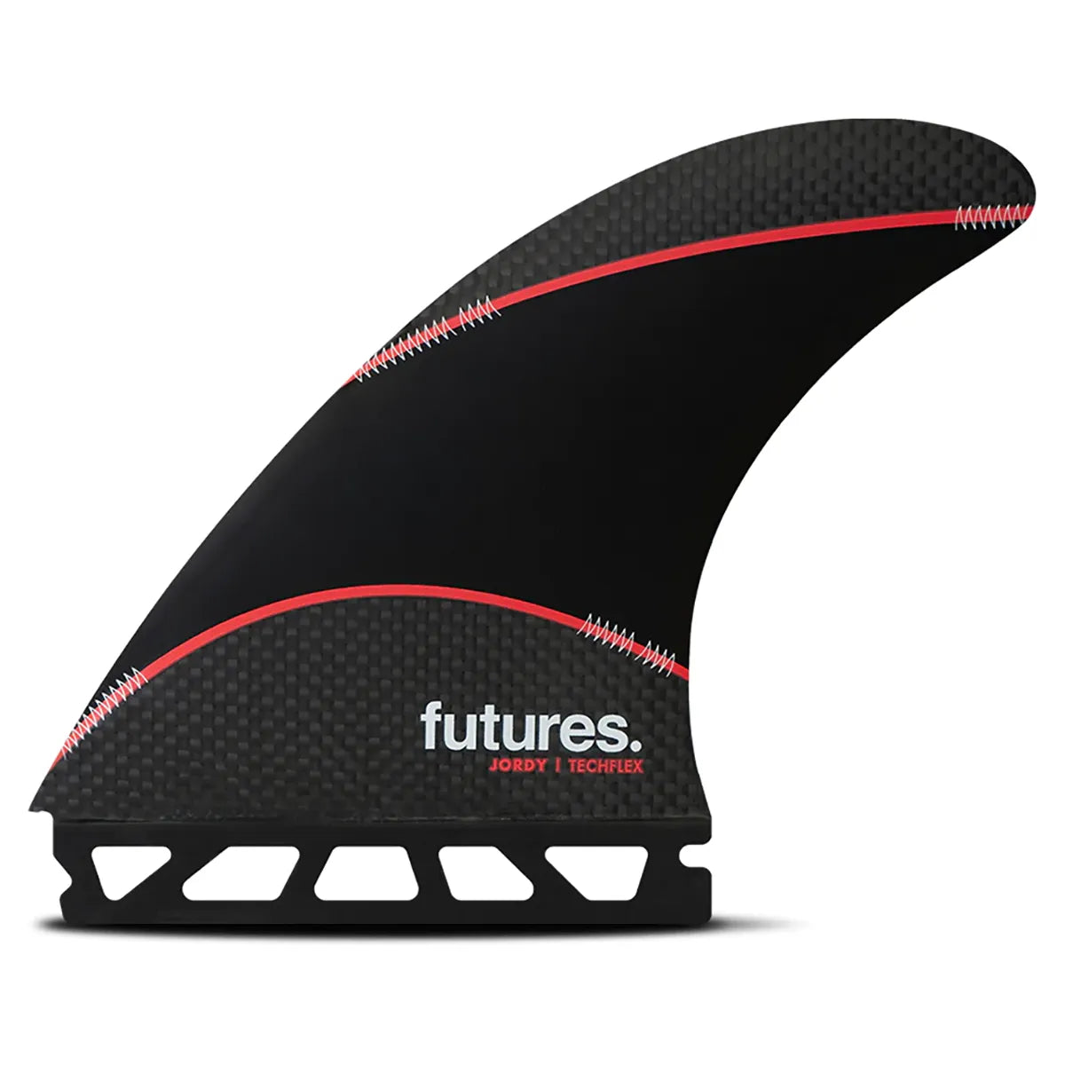 surfboard fins for excellent wave-holding power-Futures Fins Jordy Techflex Tri Fin Set - Large