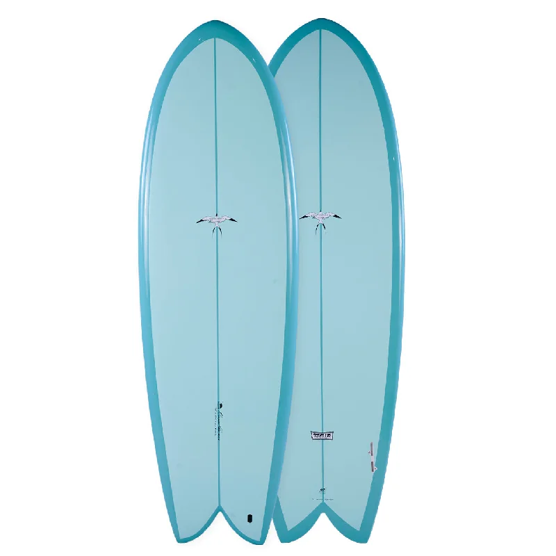 surfboards with faster release off the wave face-Donald Takayama Humu Fish Tuflite Pro Surfboard