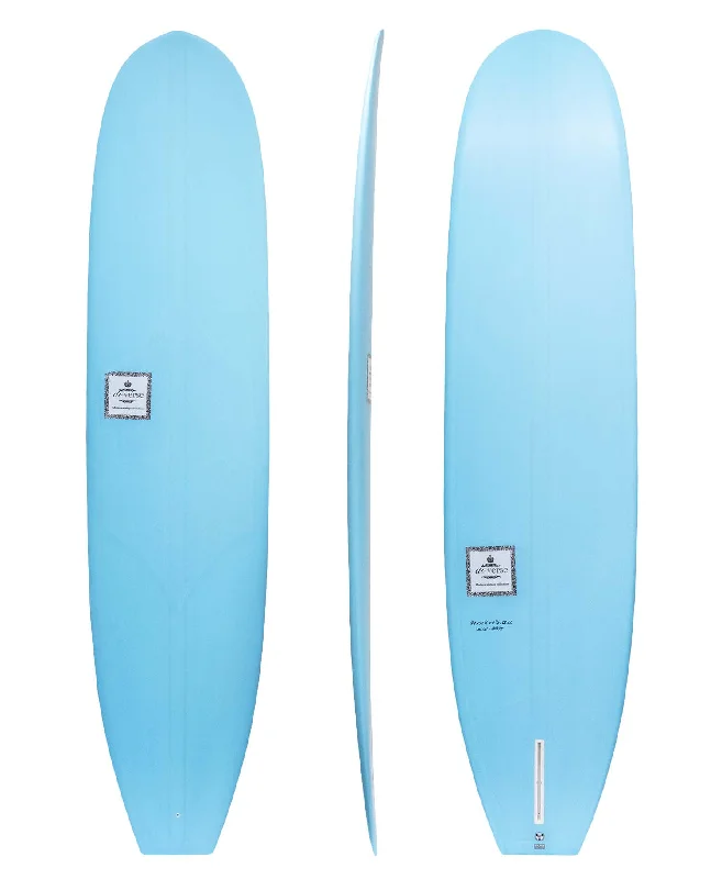 surfboards for smooth, quick entry into waves-DIVERSE 'NOSE RIDER' LONGBOARD SURFBOARD