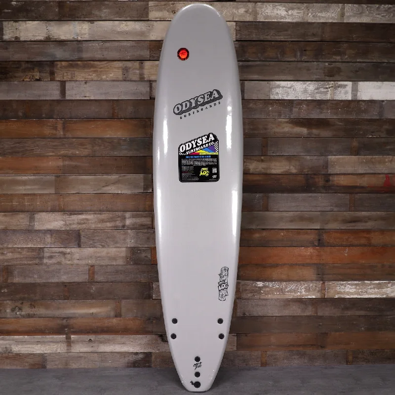 surfboards with durable finishes for longevity-Catch Surf Odysea Log 8'0 x 23 x 3 ⅜ Surfboard - Cool Grey