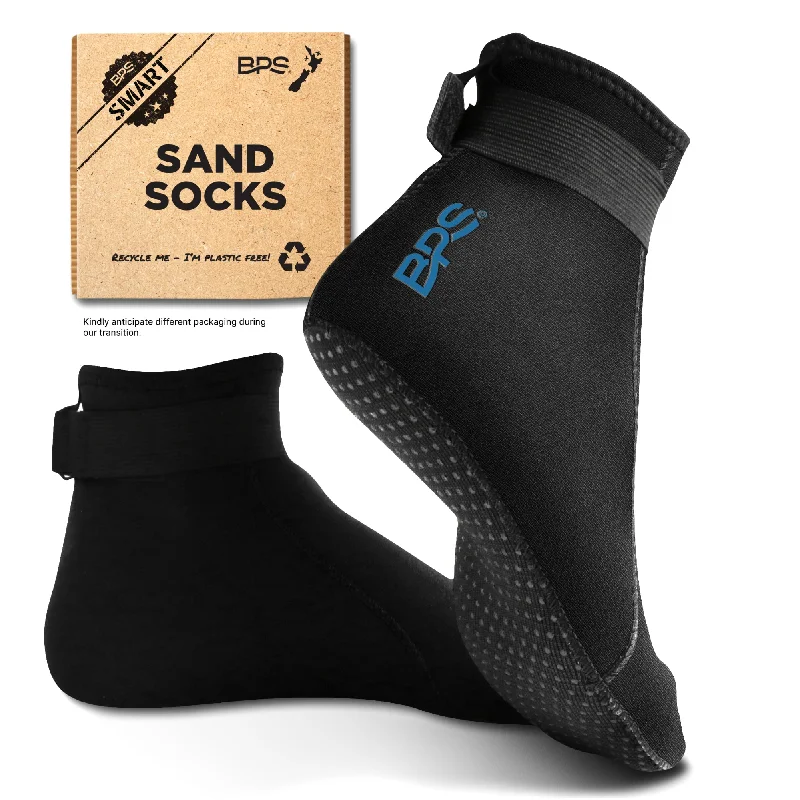 surf clothing for professional surfers-BPS 'Smart' Low Cut Water Socks