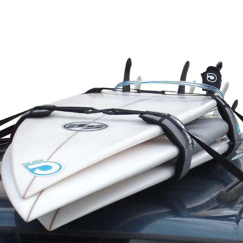 surfboards with a mix of flexibility and rigidity-Surf Roof Rack | Universal Surfboard Car Rack