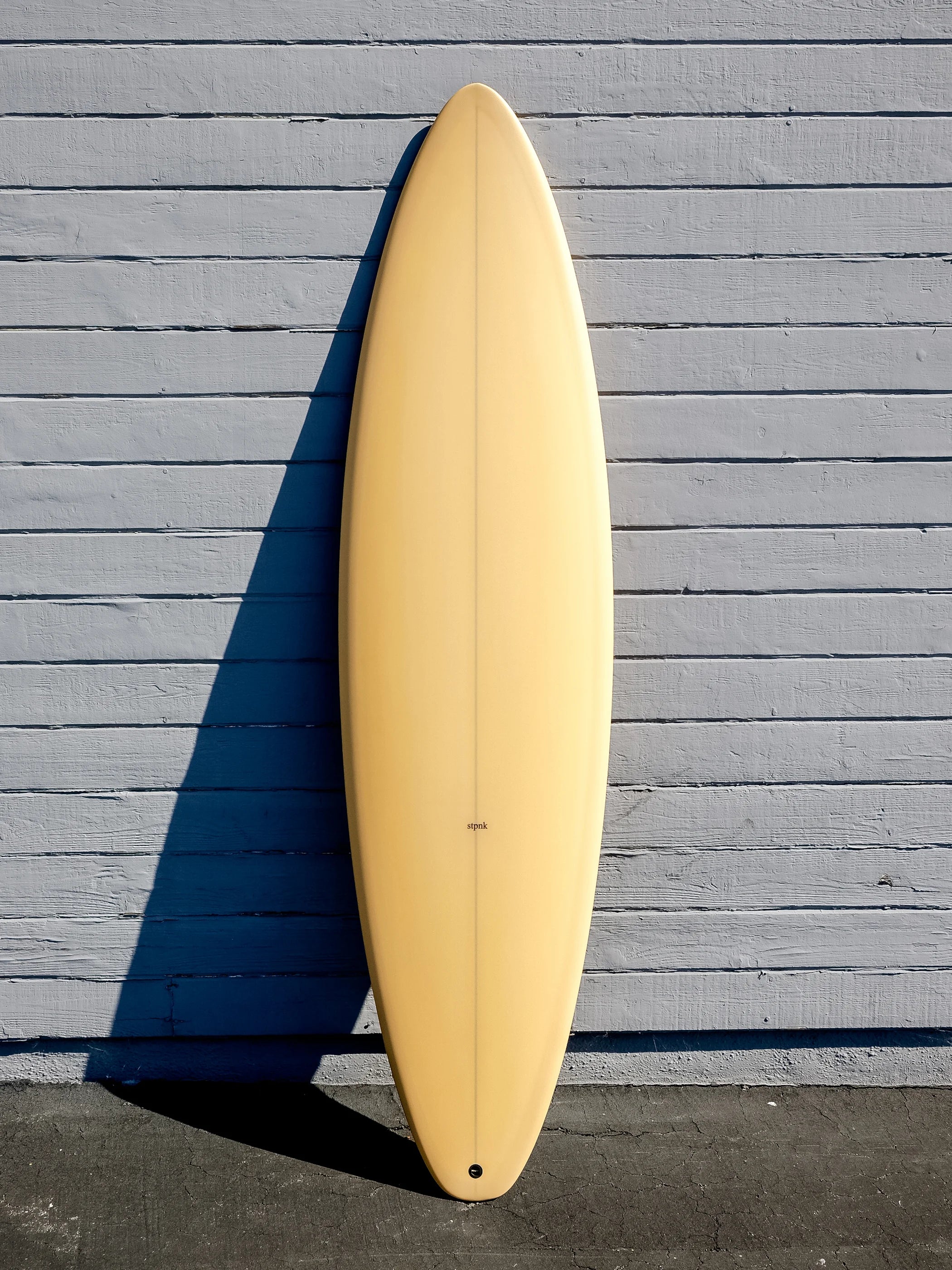 surfboards for speed and precision-STPNK | 6’9” Snub Nose Prang Desert Beige Surfboard