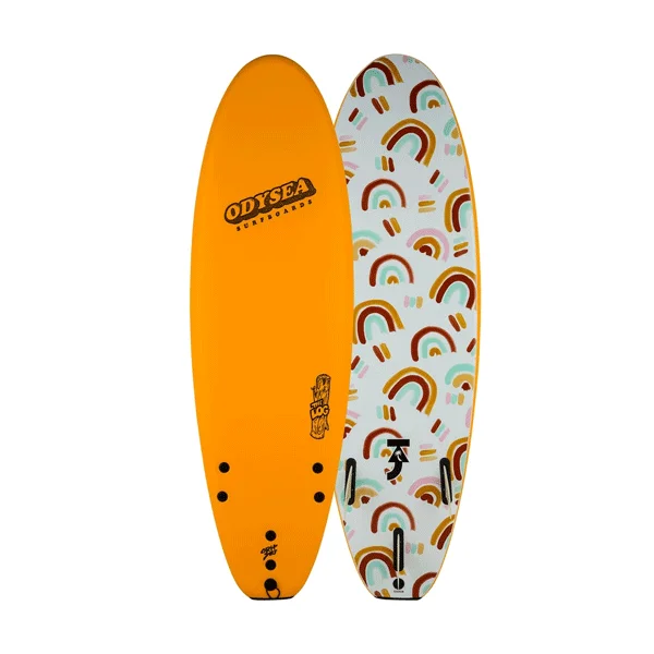 surfboards with optimized rocker profiles-Catch Surf - Odysea 8' - Log X Taj Burrow Surfboard - Yellow