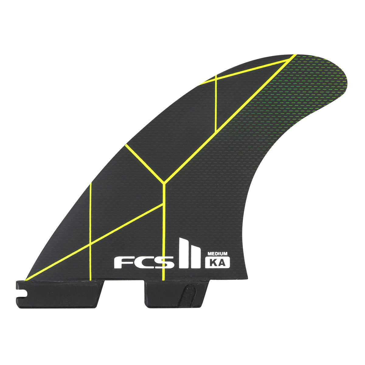 surfboard fins with enhanced flex for smooth rides-FCS II Kolohe Andino PC Black / Acid Tri Fin Set