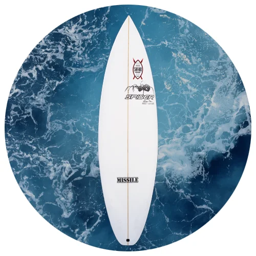 surfboards for maintaining speed in hollow waves-PRO MISSILE - Performance - Shortboard