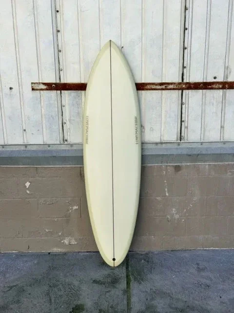 surfboards for multi-surf styles-LOVE MACHINE | 6'6 FM | OLD BOARD YELLOW SURFBOARD