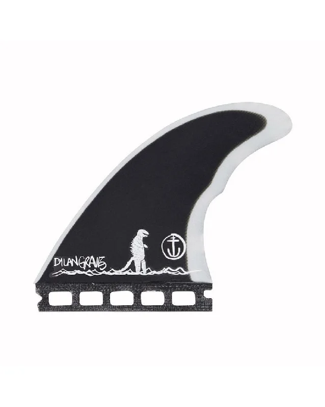 surfboard fins with improved flex for stability-Dylan Gravezilla ST