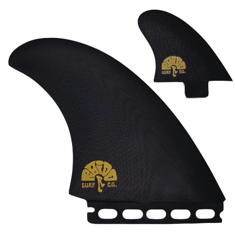 surfboard fins for fast response in waves-Dark Power Twinzer Fins