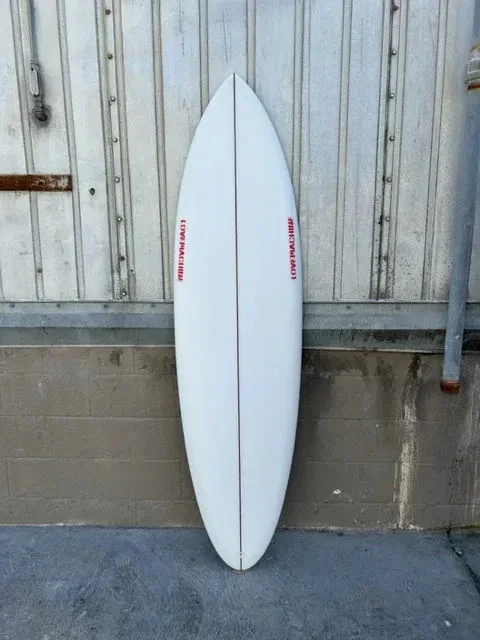 surfboards with low drag for increased speed-LOVE MACHINE 6'6" FM I CLEAR SURFBOARD