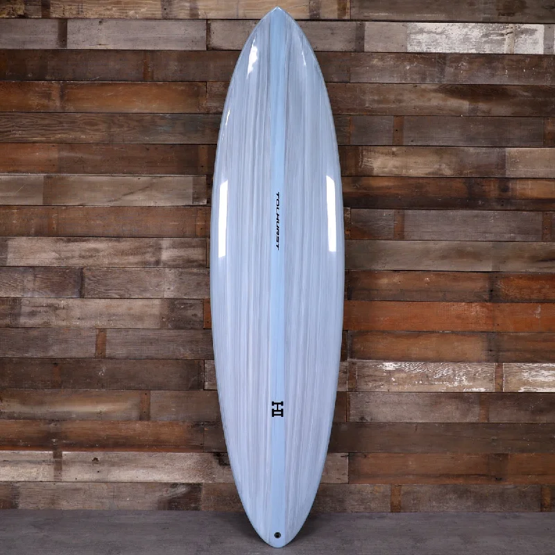 surfboards with extra support for advanced moves-Harley Ingleby Series Mid 6 Mini Thunderbolt Red 6'8 x 20 ¼ x 2 11/16 Surfboard - Light Blue