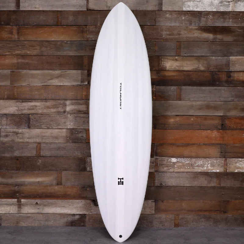 surfboards with added volume for buoyancy-Harley Ingleby Series Mid 6 Mini Thunderbolt Red 6'4 x 20 x 2 ⅝ Surfboard - Candy/White