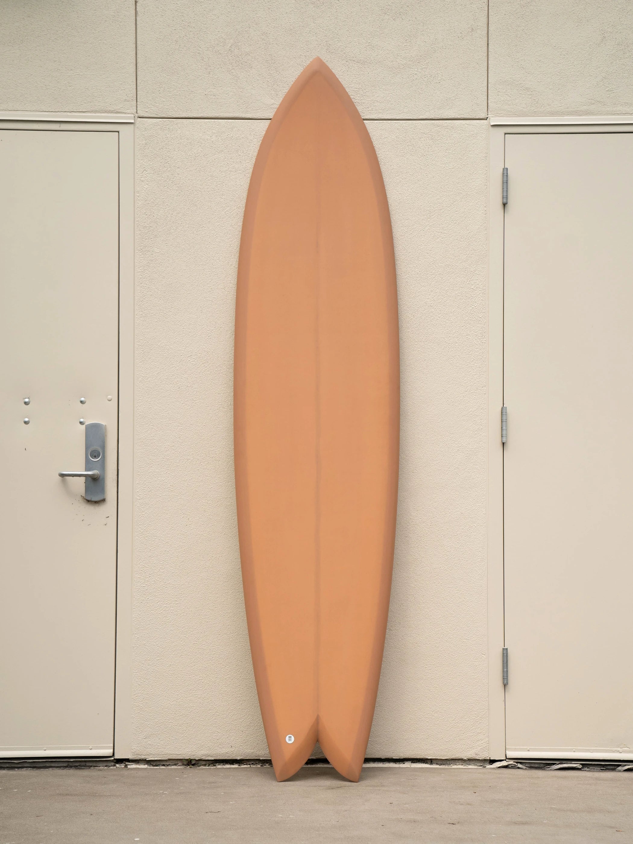 surfboards for increased speed in the lineup-Deepest Reaches | 8’0” Mega Fish Coral Peach Surfboard