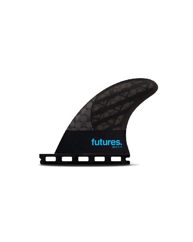 surfboard fins for faster transitions between waves-Blackstix 3.0 Quad Rear Fin Pair