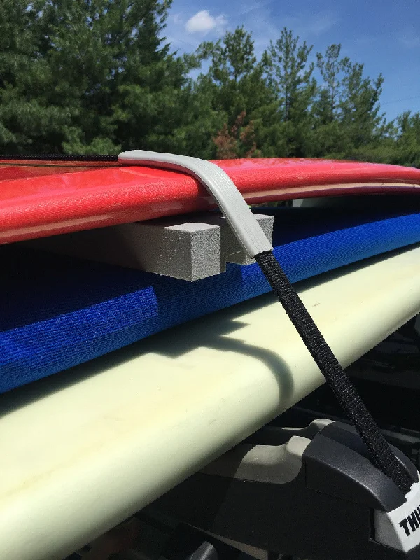 longboards for smooth rides-Surfboard Roof Rack Expansion | Foam Spacer Block