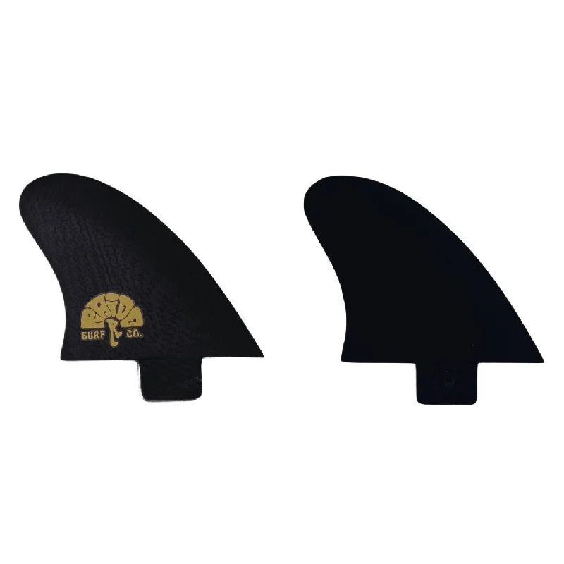 surfboard fins for easy handling in choppy waters-Dark Mini Twinzer Fins Canards