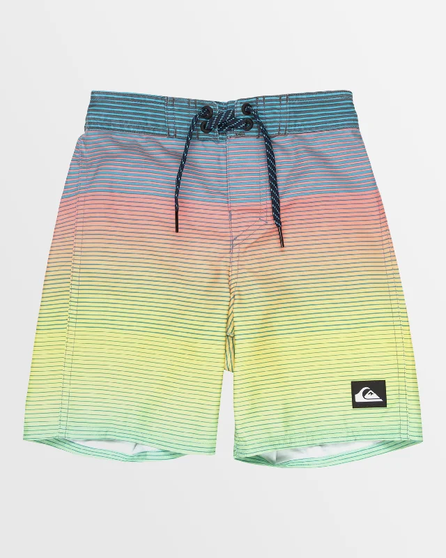 surf clothing with lightweight fabric for hot days-Boys 2-7 Everyday Massive 13" Boardshorts