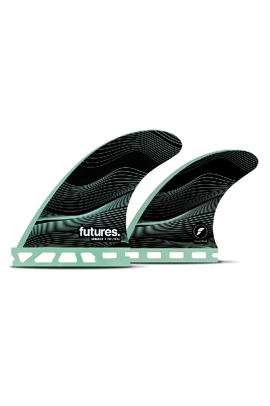 surfboard fins for perfect wave entry-Futures Fins F4 Legacy Quad Fin Set