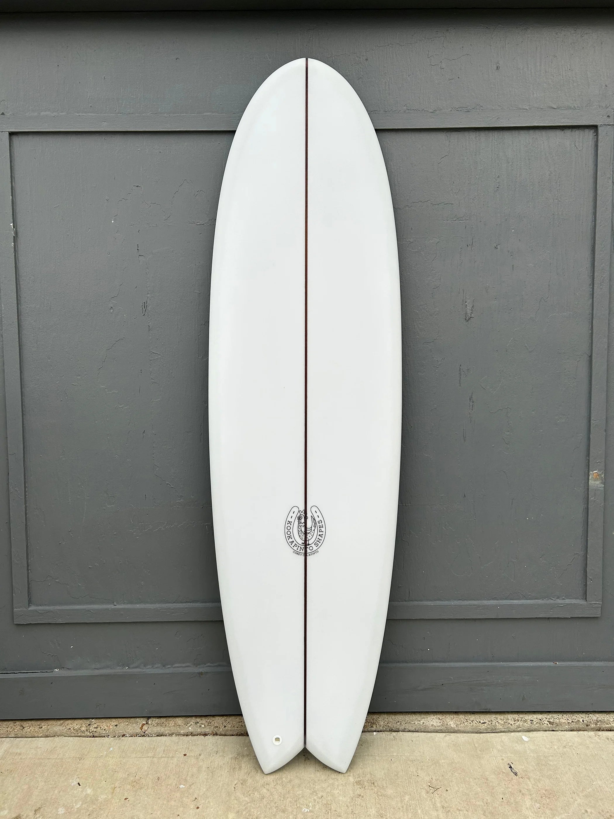 surfboards for longboard lovers-Kookapinto Shapes | 6'8" Thin Twin Fish Surfboard