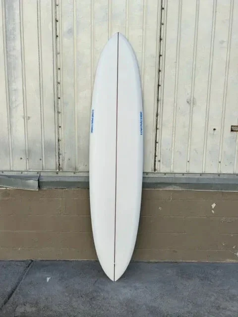 surfboards for better directional control-LOVE MACHINE | 8'6" THICK LIZZY CLEAR SURFBOARD