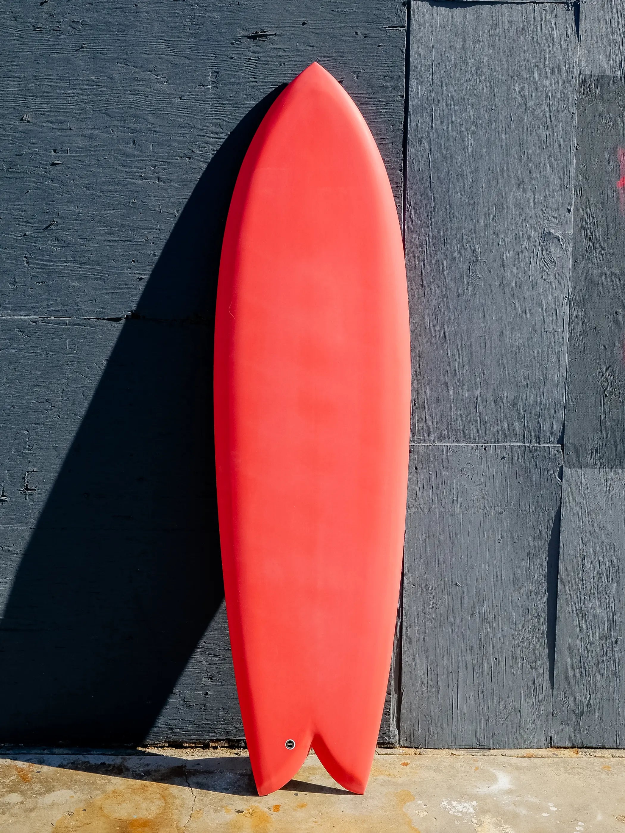 surfboards for smoother water flow-Deepest Reaches | Mega Fish 6’6” Vintage Red Surfboard