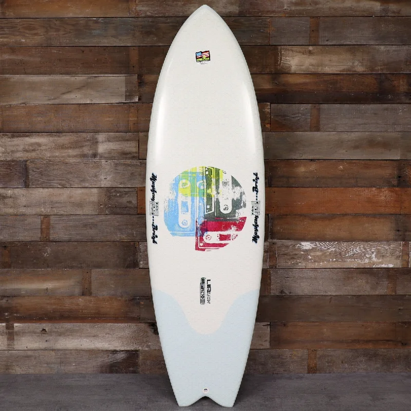 surfboards for smooth, quick entry into waves-Lib Tech Lost Micks Tape Sym ecoIMPACTO 5'6 x 19 ⅞ x 2 ⅗ Surfboard